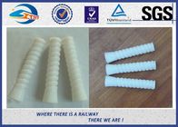 Railway HDPE Plastic Sleeves In Concrete Ties White Or Yellow Color