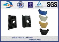 Reinforced Virgin Material Nylon Rail Guide Plate / Angle Guide Plate EVA HDPE Rubber Part
