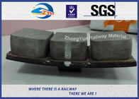High Phosphorus HT200 Railway Cast Iron Brake Shoes For Train / Bus