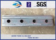 High Tensile Railway Fish Plate For BS80A Steel Rail British Standard BS47-1 Joint Bar 45#