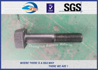 High Tensile Railway Square Bolt DIN ASTM Standard M20 M22 M24 M30 Steel Bolts