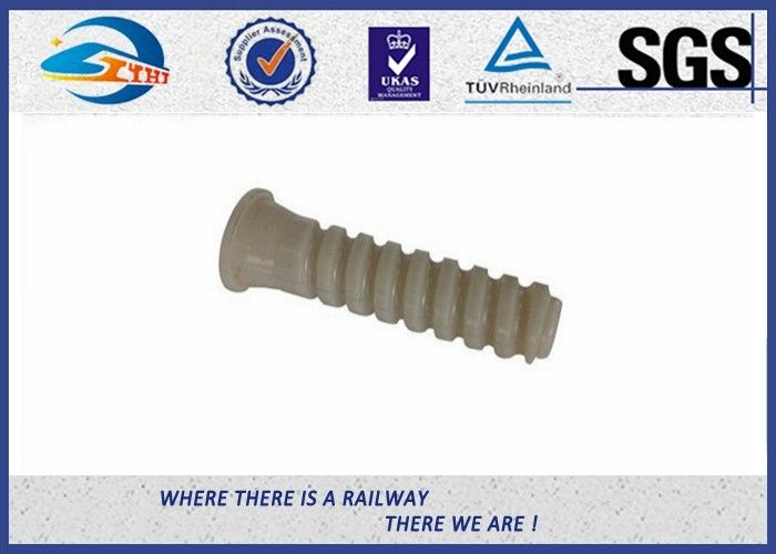 SDU35 HDPE Dowel Plastic And Rubber Part Used In W14 Rail Fastening System