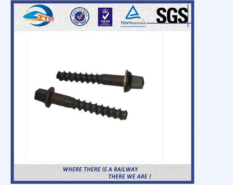 High Tensile Medium / Large Metal Railway Sleeper Screws Diameter 12mm - 27mm