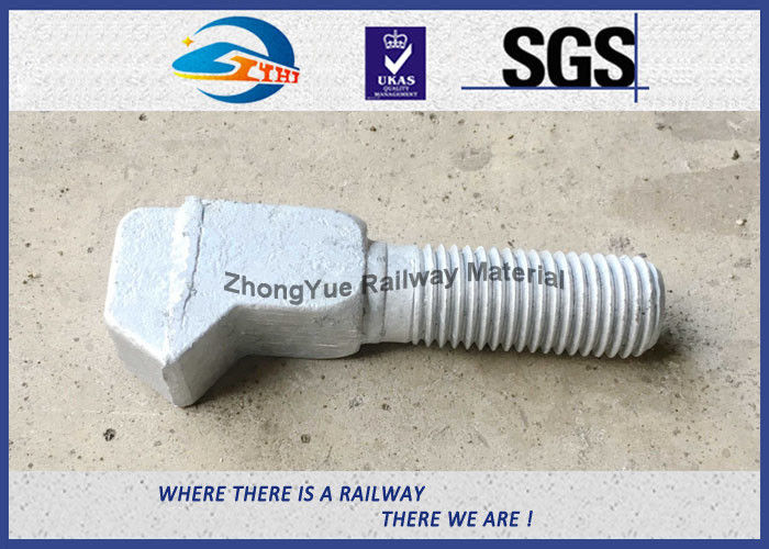 High Tensile Railway Hot Forged Special Stud Bolt For Construction M20 M22 M24 M30 Customized